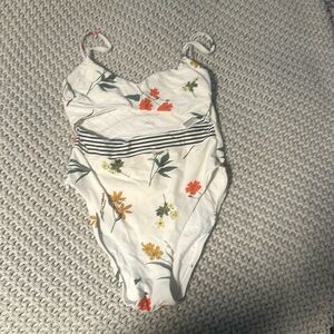 Anthropologie one piece cut out bathing suit